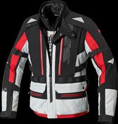 Spidi Allroad H2Out Ice Red Textile Motorcycle Jacket XL