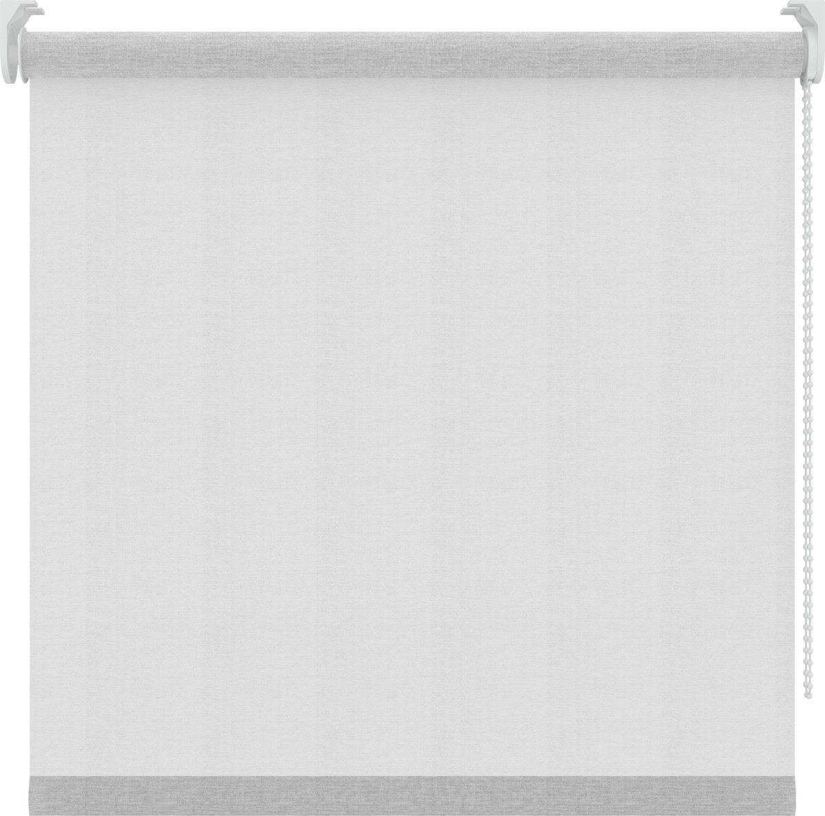 BloomTheRoom rolgordijn - Linnen gebroken wit - Transparant - 150x250 cm