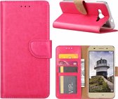 Hoesje voor Huawei Y3 (2018) boektype case / geschikt voor 3 pasjes Pink