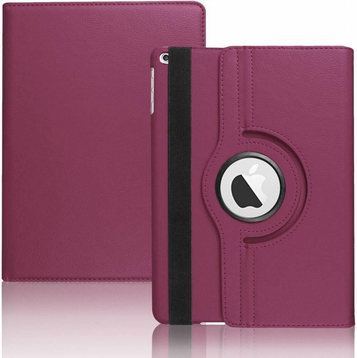 -nieuwe iPad 9.7 (2017) hoesje 360° draaibaar Paars