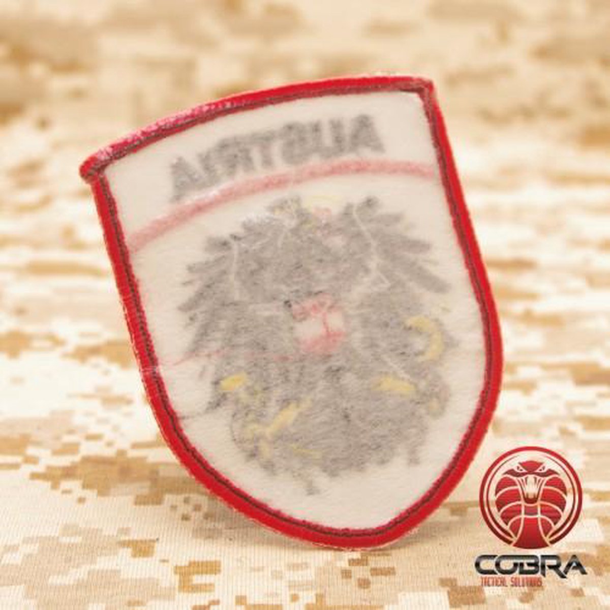Écusson Brodé Autriche - Patch à Coudre - Austria Badge - Neuf Unisexe