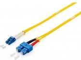 Equip 254333 Glasvezel kabel 3 m OS2 LC SC Geel