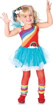 "Regenboog kostuum voor meisjes - Kinderkostuums - 92"