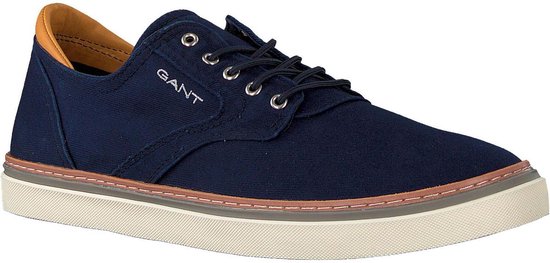 Gant Heren Lage sneakers Prepville - Blauw - Maat 46 | bol.com