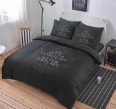 Dekbedovertrek Never Complain & Never Explain Maat: 1-persoons (140 x 220 cm + 1 kussensloop)