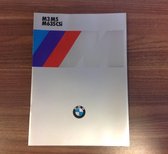 BMW M3/M5/M635 CSI brochure EN A4 1986