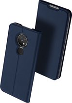 Nokia 7.2 hoesje - Dux Ducis Skin Pro Book Case - Blauw