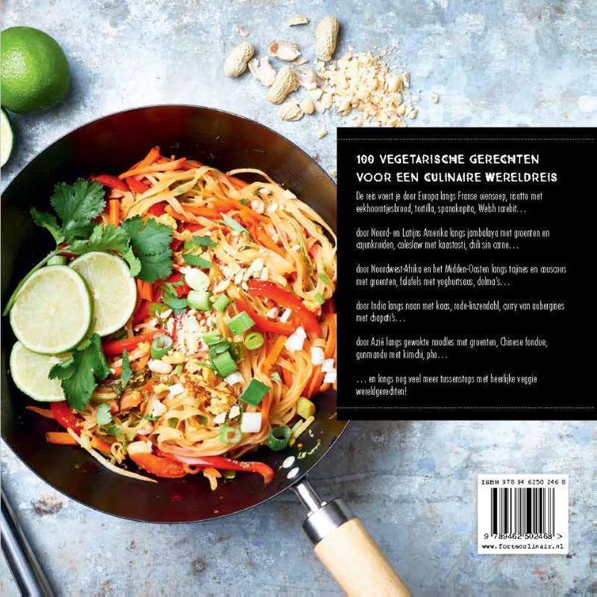 Veggie wereldgerechten - back cover