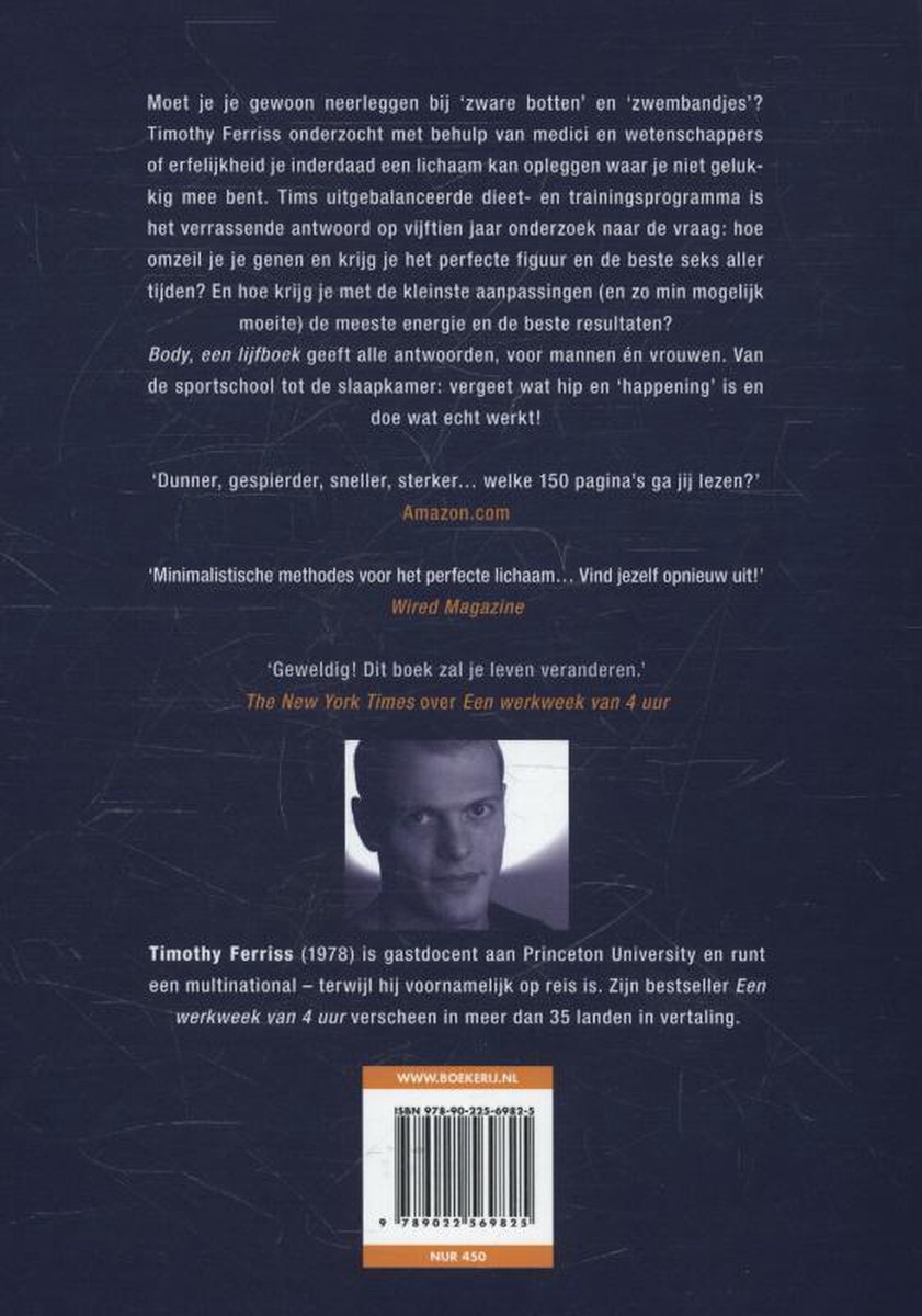 Body, een lijfboek - back cover