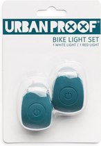 Urban Proof fietslampjes LED silicoon Emerald green