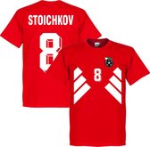 Bulgarije Stoichkov 8 Retro T-Shirt - Rood - XXL