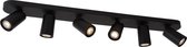 Lucide XYRUS - Plafondspot - LED Dimb. - GU10 - 6x5W 3000K - Zwart