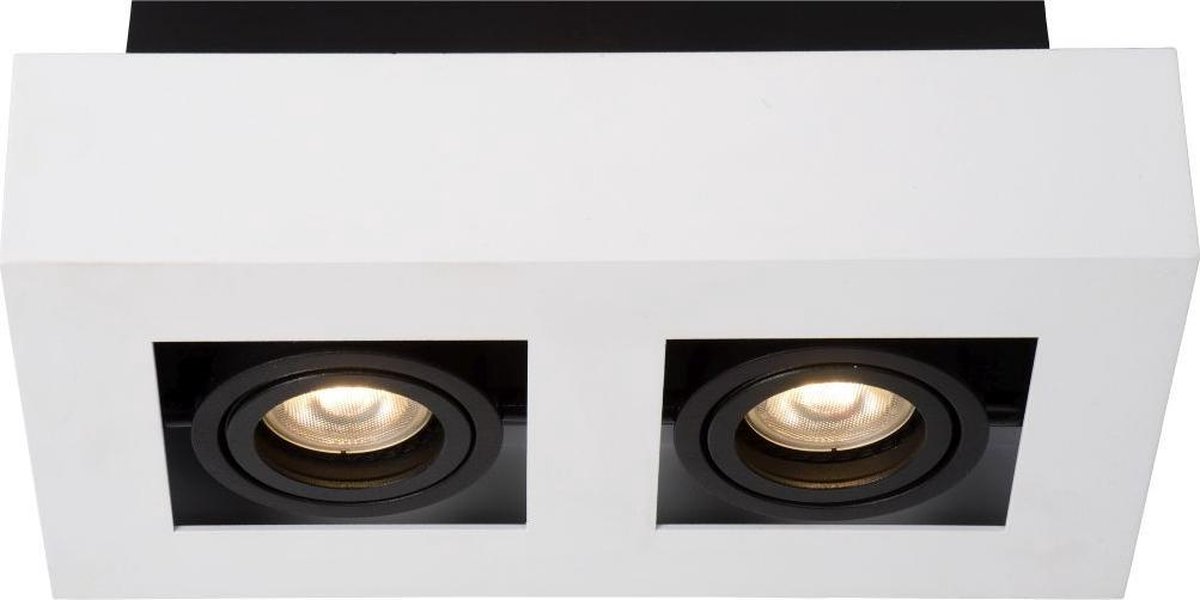 XIRAX - Plafondspot - LED Dimb. - - 2x5W - Wit | bol.com