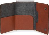 Piquadro Black Square Porte-cartes de crédit RFID en cuir 6 cm