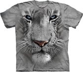 T-shirt White Tiger Face XXL
