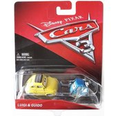 Cars 3 Diecast Luigi & Guido - Speelgoedauto's