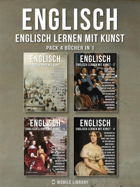 Englisch Lernen Mit Kunst 5 - Pack 4 Bücher in 1 - Englisch ... - cover