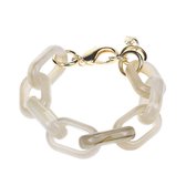 CAMPS & CAMPS - armband - grijs opaal