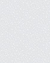 Steen tegel behang Profhome VD219121-DI vliesbehang hardvinyl warmdruk in reliëf gestempeld in used-look en parelmoer effect wit 5,33 m2