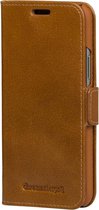iPhone 11 Bookcase hoesje - dbramante1928 - Effen Cognac - Leer
