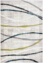 Vloerkleed 140x200 cm PP meerkleurig
