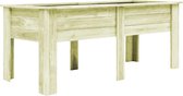 Plantenbak met voeten 200x80x80 cm FSC geïmpregneerd gezaagd hout