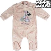 Baby Rompertje met Lange Mouwen Minnie Mouse 74660 Roze