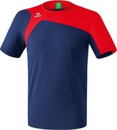 Erima Club 1900 2.0 T-Shirt New Navy-Rood Maat M