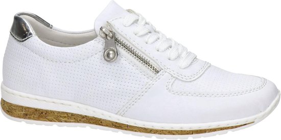 Rieker dames sneaker - Wit - Maat 42 | Bestel nu!