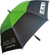Big Max Aqua UV Golf Paraplu Charcoal Lime