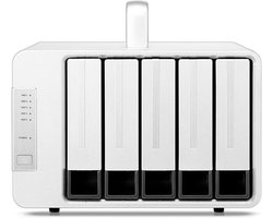 TerraMaster D5 Thunderbolt 3 disk array Desktop Grijs