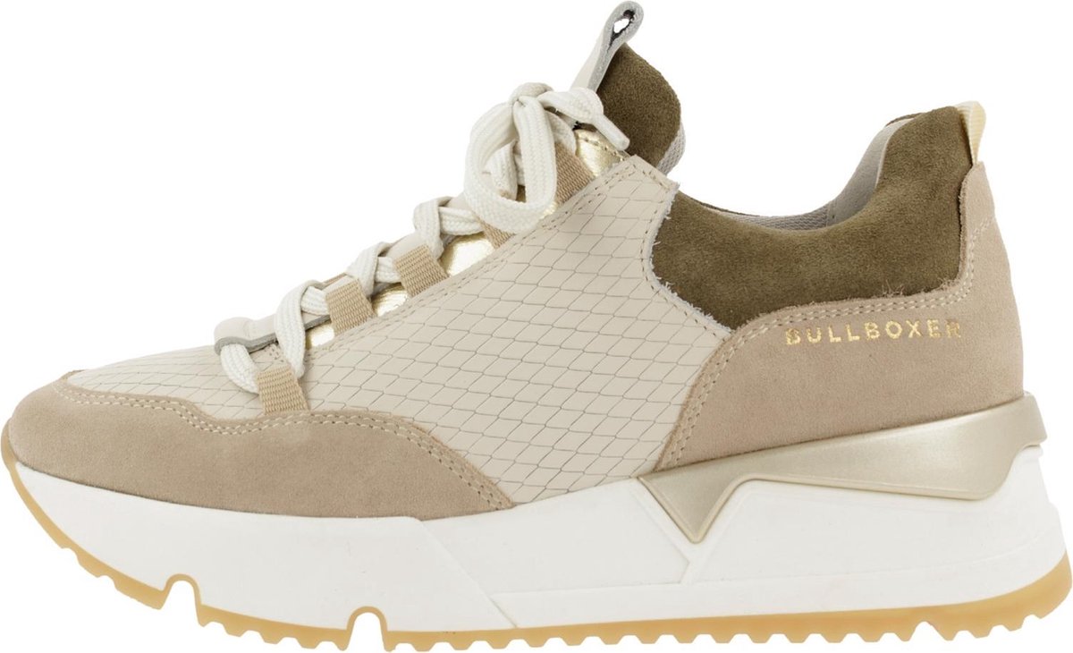 Bullboxer 323002E5C_ Sneaker Women Green 37 - Schoenen.nl