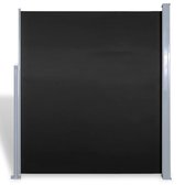 VidaXL - Staal en polyester - Zilvergrijs en zwart - 160 x (0 - 300) cm