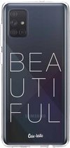 Casetastic Samsung Galaxy A71 (2020) Hoesje - Softcover Hoesje met Design - Beautiful Print