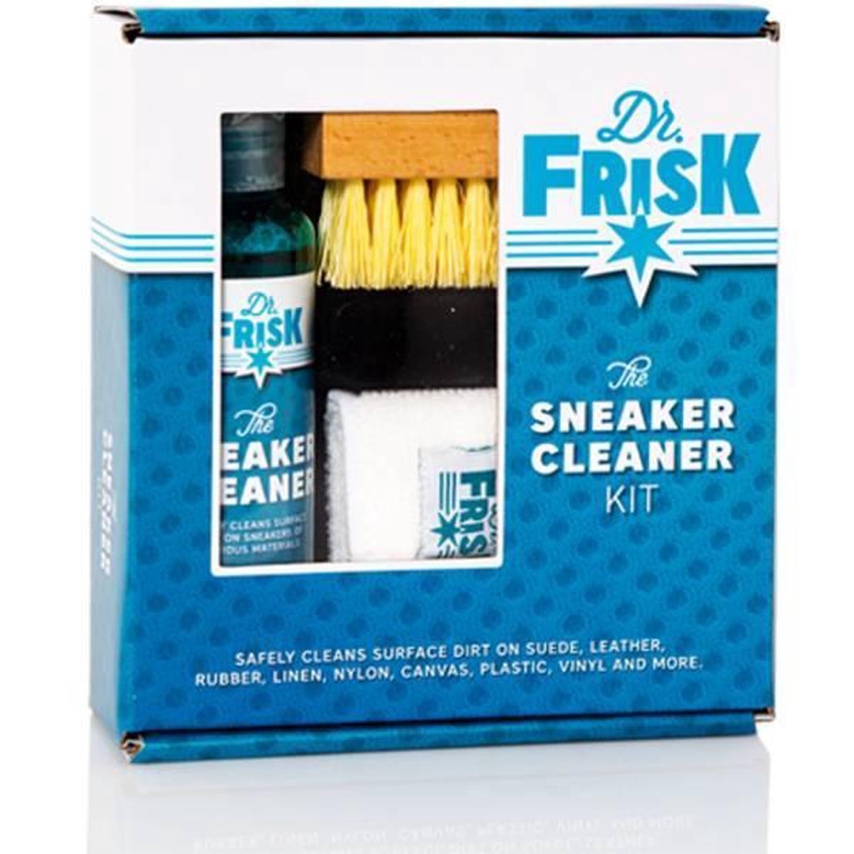 Dr.Frisk Sneaker Cleaner Kit / Schoenverzorging / Biologisch Schoonmaakmiddel Set Voor Sneaker & Schoenen ( Alle Materialen Zoals Leer, Suède, Nubuck, Mesh, Katoen, Etc. ) - Dr.FrisK