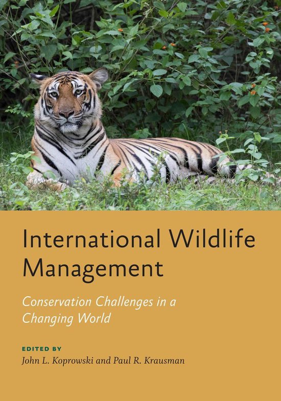 Wildlife Management and Conservation - International Wildlif ... - cover