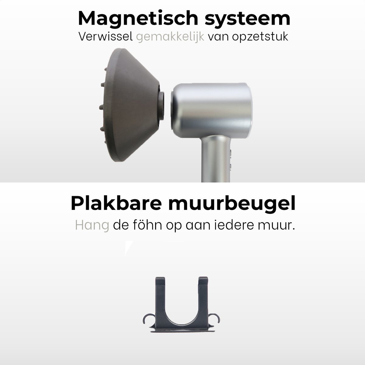 BrinQ Goods Ionische Föhn met Diffuser inclusief - afbeelding 2