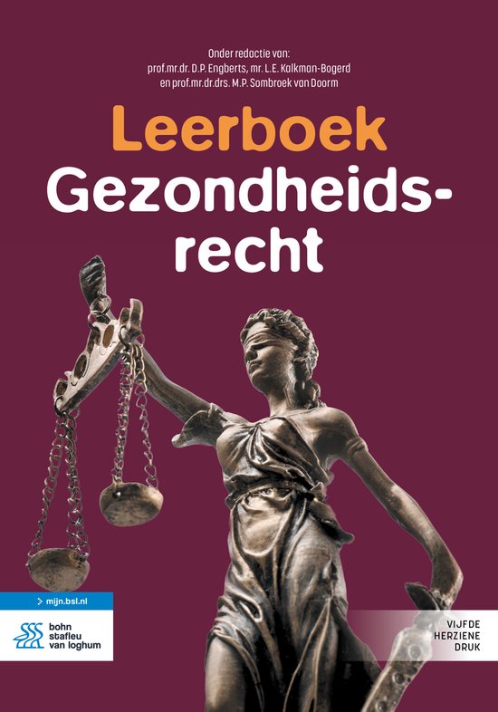 Leerboek Gezondheidsrecht - cover