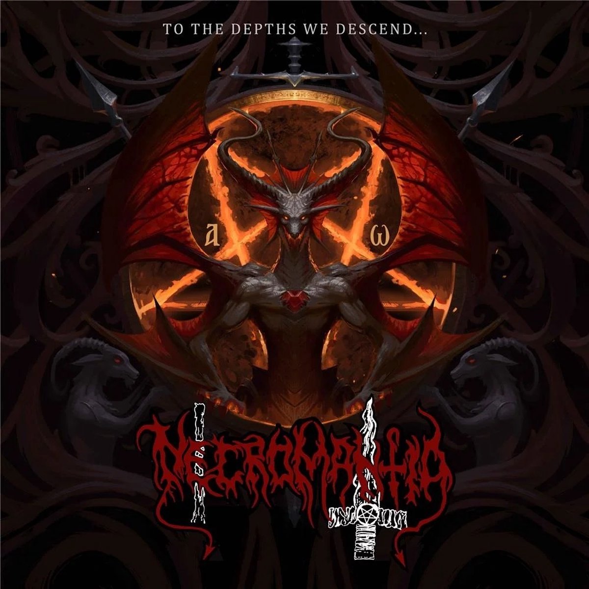 Necromantia - To The Depths We Descend… (CD) (Limited Edition)