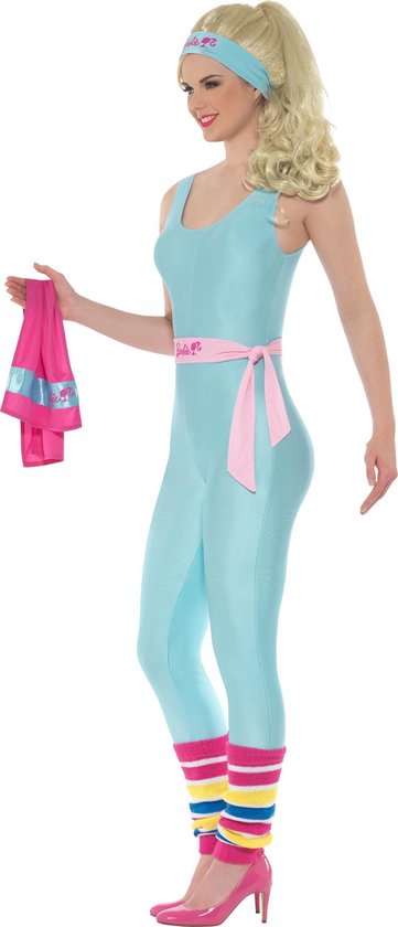 SMIFFYS - Barbie blauw trainingspak voor vrouwen - S - Volwassenen kostuums  | bol.com