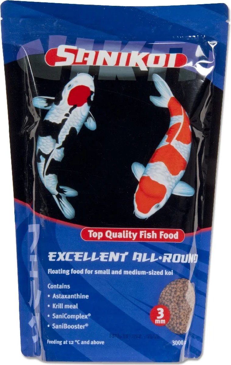 Nourriture Pour Koï KI-JA-KO Color 500g - Enrichie En Caroténoïdes Pour Couleurs Vives