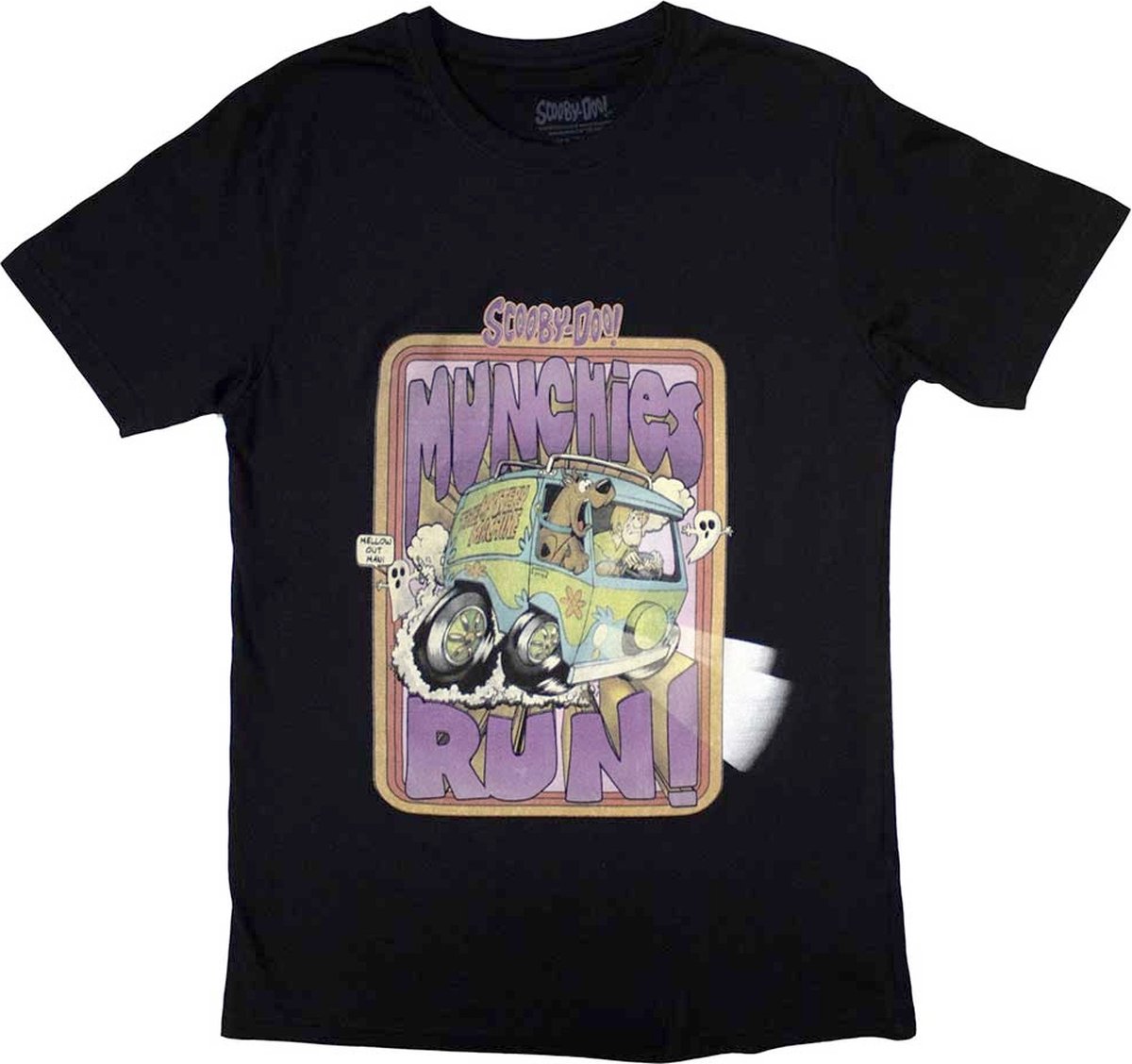 Scooby-Doo - Munchies Run Heren T-shirt - 2XL - Zwart