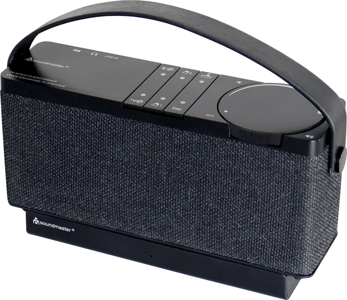 Soundmaster TVL24SW TV stem- en dialoogversterker „HORST" - Soundmaster - €189,00