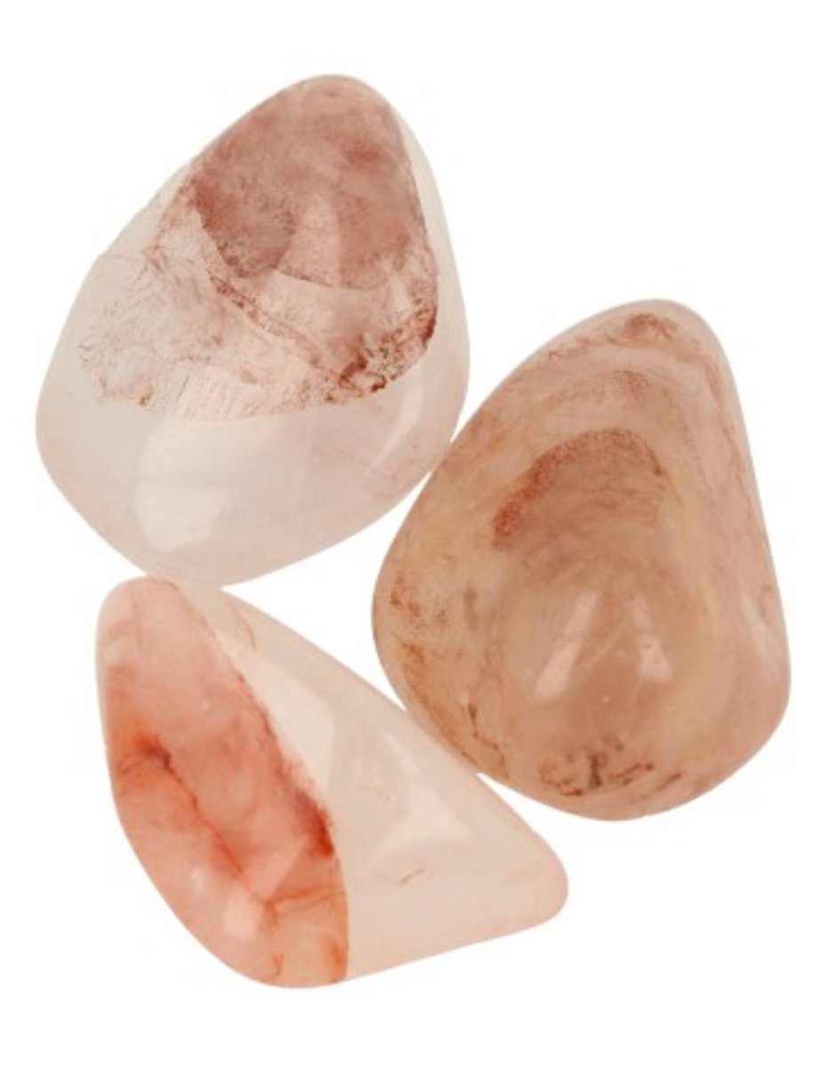 Red Healer 3 st. trommelstenen (mt3)