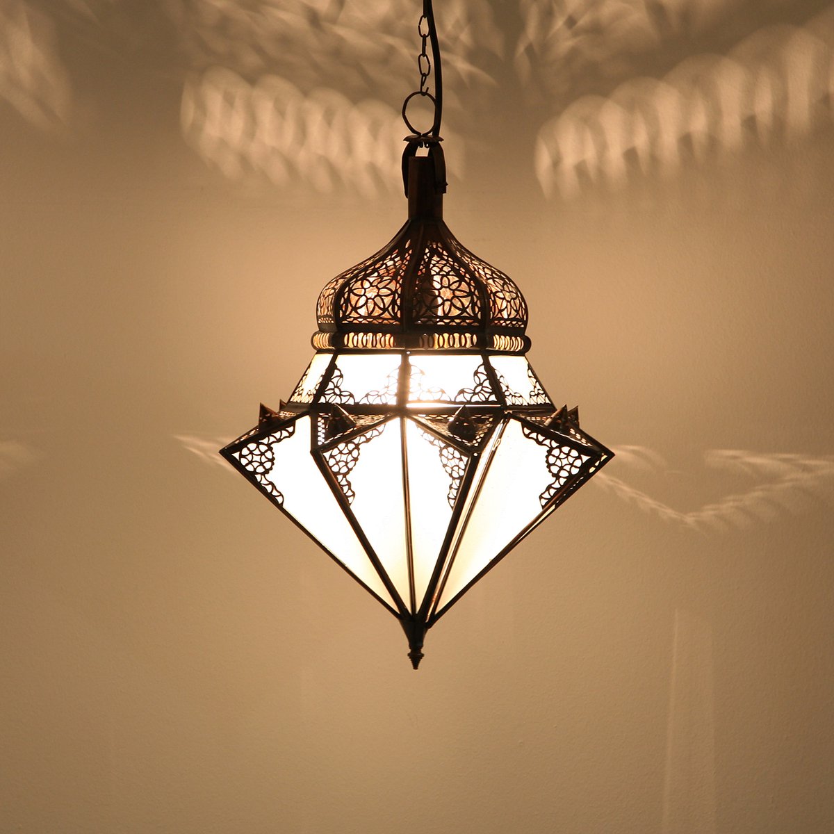 Jawhara hanglamp melk wit