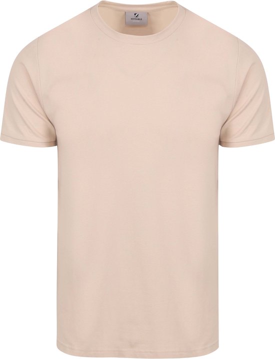 Suitable - Respect T-shirt Ono Beige - Heren - Maat L - Modern-fit