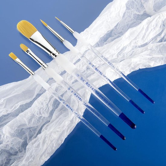 Set de démarrage 5 pièces de Royal & Langnickel - set de pinceaux pour débutants