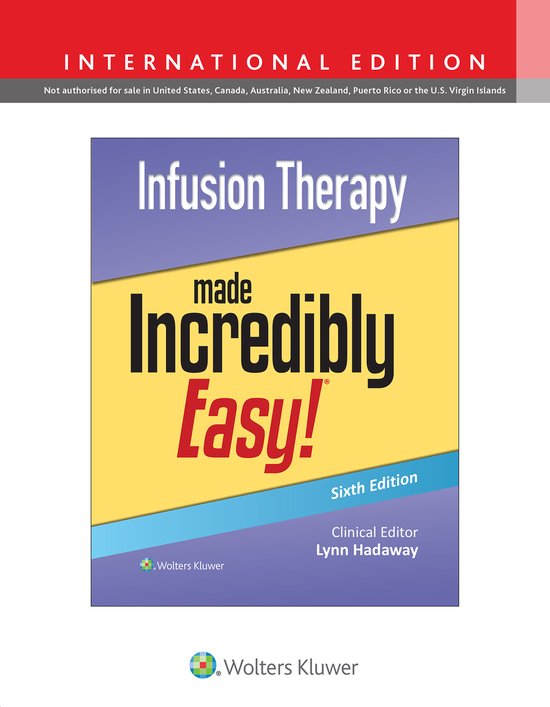 Incredibly Easy! Series®- Infusion Therapy Made Incredibly  ... - cover
