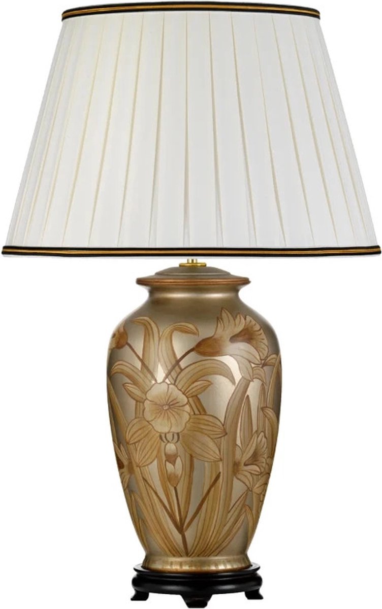 Designer's Lightbox LED Tafellamp Dian | 1X E27 Max 60W | Silver and Gold