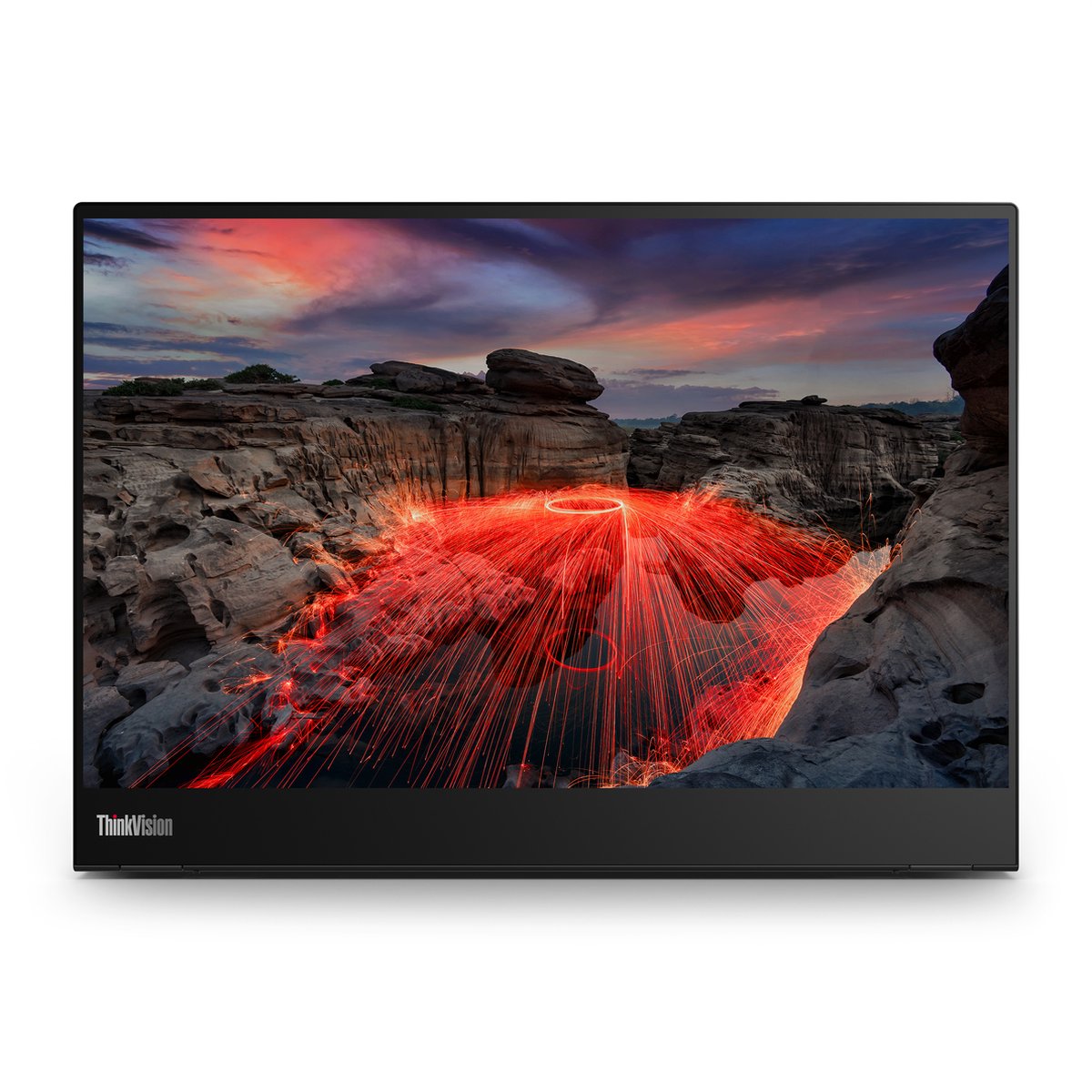LENOVO ThinkVision M14t Gen 2 - 14 inch - 2240 x 1400 (2K) - IPS-paneel - in hoogte verstelbaar